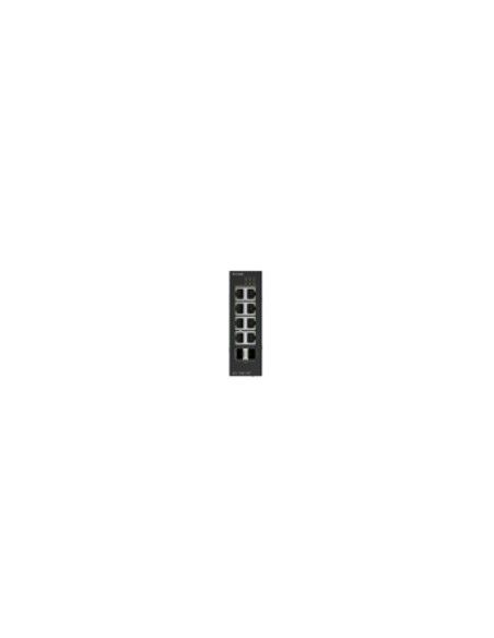 DIS-100G-10P switch No administrado L2 Gigabit Ethernet (10/100/1000) Energía sobre Ethernet (PoE) DIN rail Negro