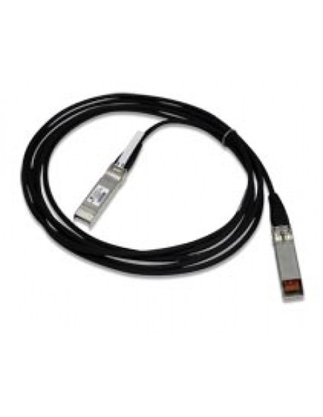 AT-SP10TW1 cable de fibra optica 1 m SFP+ Negro