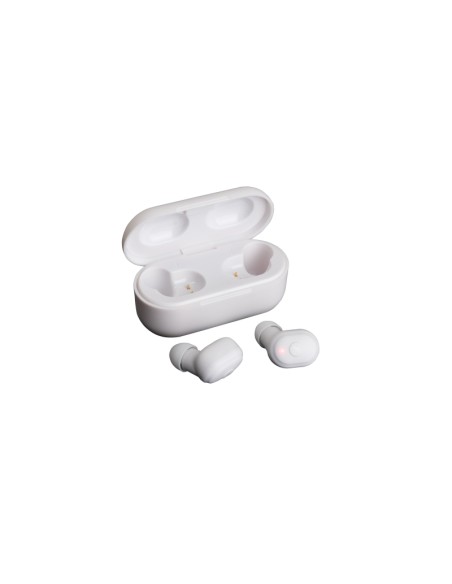 TWINS-2B auricular y casco Auriculares Inalámbrico Dentro de oído Bluetooth Blanco