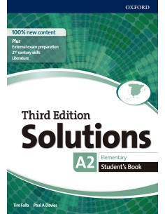 SOLUTIONS ELEMENTARY STUDENT S BOOK 3ED