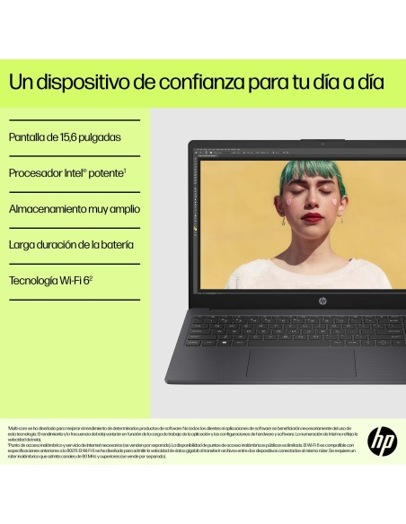 15-fd0061ns Intel® Core i7 i7-1355U Portátil 39,6 cm (15.6") Full HD 8 GB DDR4-SDRAM 512 GB SSD Wi-Fi 6E (802.11ax) Windows 11