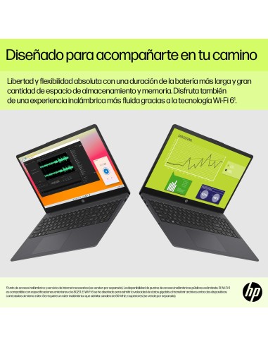 15-fd0061ns Intel® Core i7 i7-1355U Portátil 39,6 cm (15.6") Full HD 8 GB DDR4-SDRAM 512 GB SSD Wi-Fi 6E (802.11ax) Windows 11
