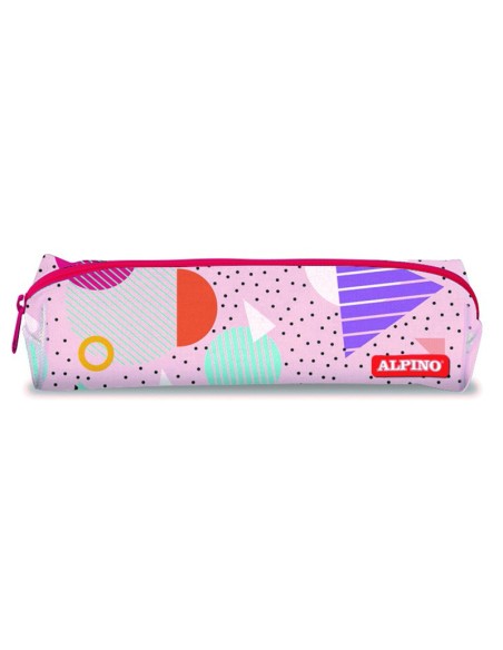 UA000161 caja de lápices Estuche suave Negro, Naranja, Rosa, Púrpura, Rojo, Turquesa, Violeta