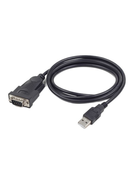UAS-DB9M-02 cable de serie Negro 1,5 m USB tipo A DB-9