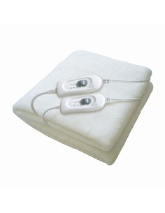 UB-140.003A manta eléctrica y almohadilla 60 W Blanco Micropolar, Poliéster