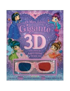 O MEU LIVRO GIGANTE 3D COM AUTOCOLANTES