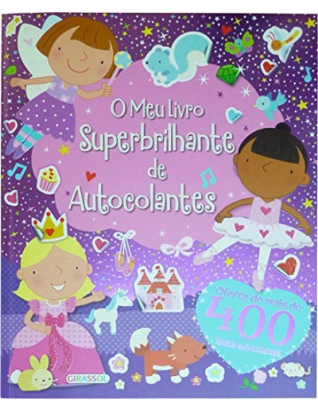 O MEU LIVRO SUPERBRILHANTE DE AUTOCOLANTES