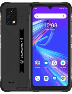 Bison X10G 16,6 cm (6.53") Ranura híbrida Dual SIM Android 11 4G USB Tipo C 4 GB 64 GB 6150 mAh Negro