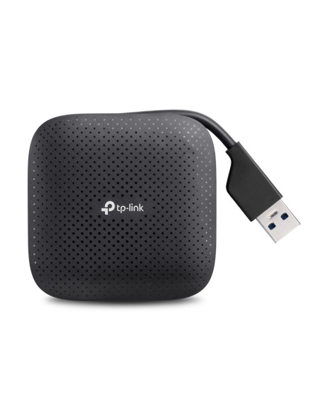 UH400 hub de interfaz USB 3.2 Gen 1 (3.1 Gen 1) Type-A 5000 Mbit/s Negro