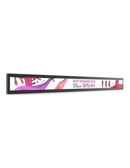 BH3501 Pantalla plana para señalización digital 88,9 cm (35") LED 1000 cd / m² Negro Android