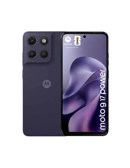 moto g17 power 17,1 cm (6.72") Ranura híbrida Dual SIM Android 15 USB Tipo C 4 GB 256 GB 6000 mAh Púrpura