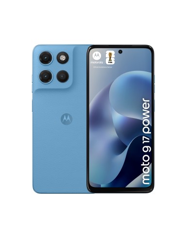 moto g17 power 17,1 cm (6.72") Ranura híbrida Dual SIM Android 15 USB Tipo C 4 GB 256 GB 6000 mAh Azul
