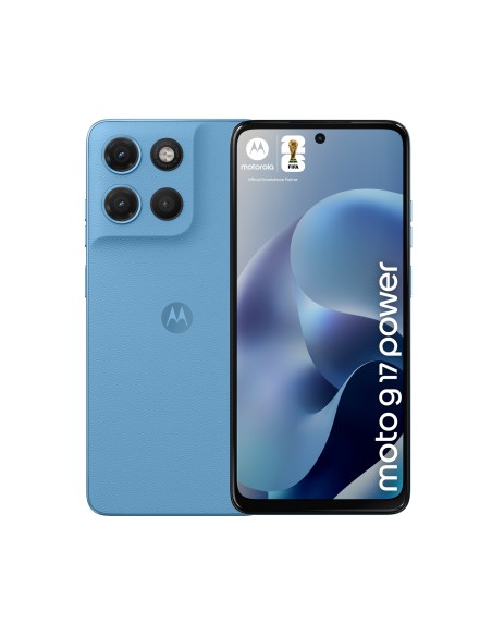 moto g17 power 17,1 cm (6.72") Ranura híbrida Dual SIM Android 15 USB Tipo C 4 GB 256 GB 6000 mAh Azul