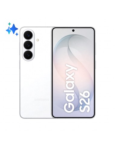 Galaxy S26 16 cm (6.3") SIM doble Android 16.0 5G USB Tipo C 12 GB 256 GB 4300 mAh Blanco