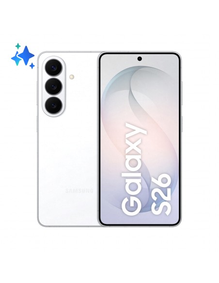Galaxy S26 16 cm (6.3") SIM doble Android 16.0 5G USB Tipo C 12 GB 256 GB 4300 mAh Blanco