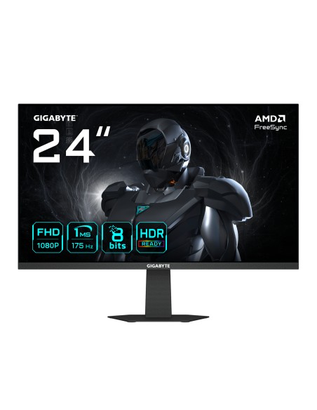 GS24F14A Monitor Gaming 24 FHD - 1920 x 1080, 175Hz, 1ms, 400 cd/m², FreeSync, HDR Ready, HDMI 2.0, DisplayPort 1.4