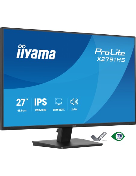 ProLite X2791HS-B1 pantalla para PC 68,6 cm (27") 1920 x 1080 Pixeles Full HD LED Negro