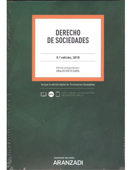 DERECHO DE SOCIEDADES 2018 DUO
