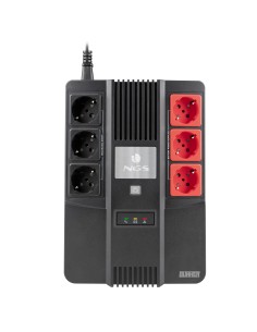 Fortress Bunker En espera (Fuera de línea) o Standby (Offline) 0,6 kVA 350 W 6 salidas AC