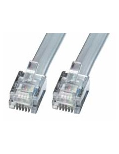 RJ-12 M/M 2.0m 2 m Gris