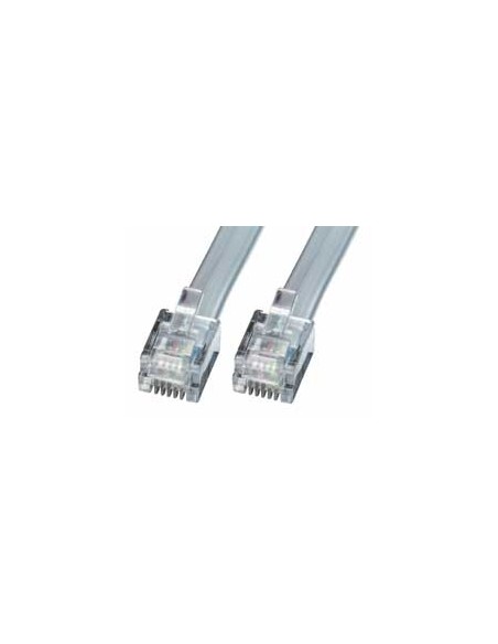 RJ-12 M/M 2.0m 2 m Gris