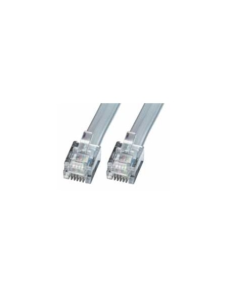 RJ-12 M/M 3.0m 3 m Gris