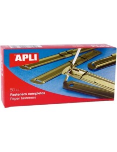 C 50 FASTENER COMPLETO DORADO APLI