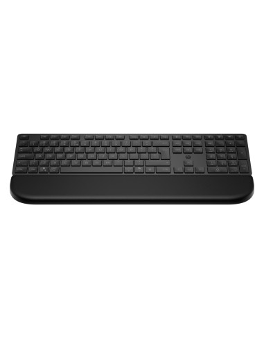 Teclado multidispositivo en modo dual con reposamanos 580K