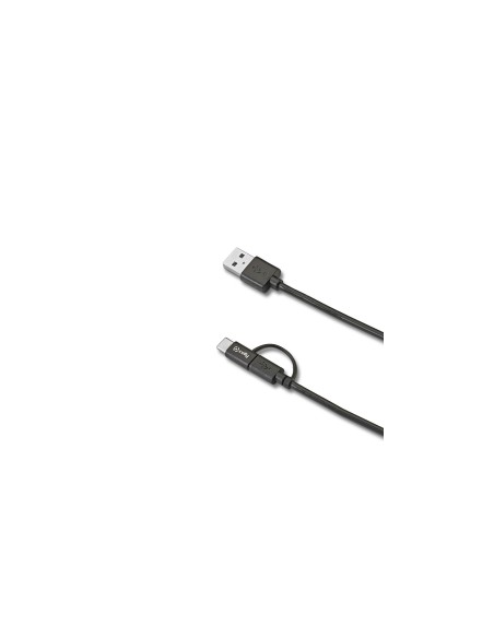 USBCMICRO cable USB USB A USB C/Micro-USB B Negro