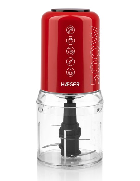Chop Master 0,5 L 500 W Rojo