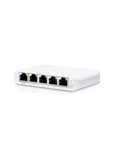 UniFi USW Flex Mini Gestionado Gigabit Ethernet (10/100/1000) Energía sobre Ethernet (PoE) Blanco