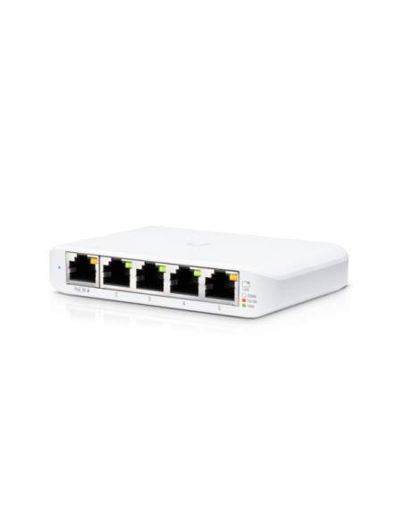UniFi USW Flex Mini Gestionado Gigabit Ethernet (10/100/1000) Energía sobre Ethernet (PoE) Blanco