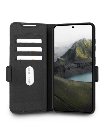 Oslo Pro funda para teléfono móvil 16 cm (6.3") Funda cartera Negro