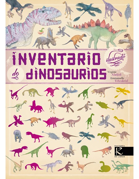 INVENTARIO ILUSTRADO DE DINOSAURIOS