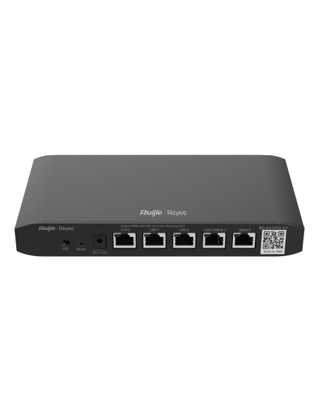 RG-EG105G-V3 switch Gestionado Gigabit Ethernet (10/100/1000) Negro