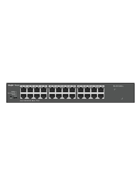 RG-ES124G-L switch No administrado L2 Gigabit Ethernet (10/100/1000) Negro