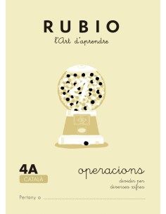 Rubio l art d aprendre Operacions 4A