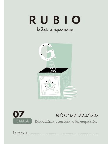 07 escriptura rubio recapitulacio i iniciacio a les majuscules