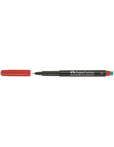 Multimark marcador permanente Rojo 10 pieza(s) 151321