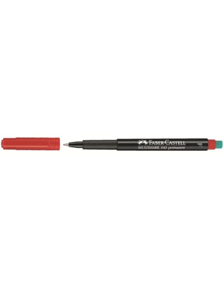 Multimark marcador permanente Rojo 10 pieza(s) 151321