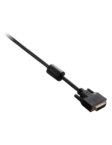 Cable negro de vídeo con conector DVI-D macho a DVI-D macho 3m 10ft