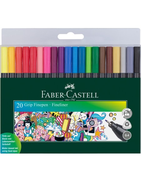 Grip rotulador de punta fina