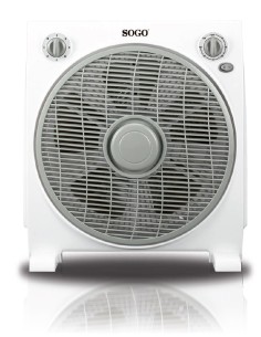VEN-SS-21120 ventilador Gris, Blanco