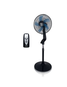 VEN-SS-21280 ventilador Negro, Azul, Plata