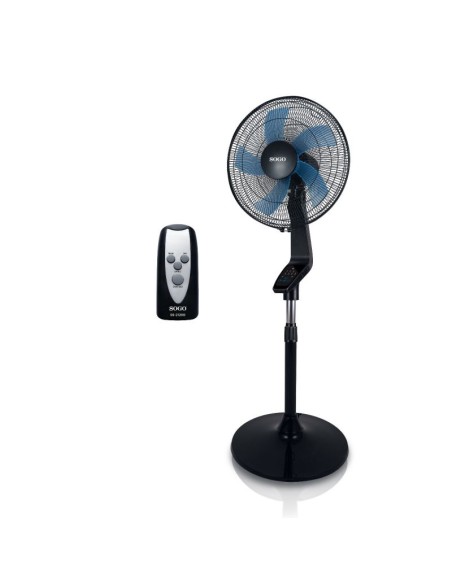 VEN-SS-21280 ventilador Negro, Azul, Plata