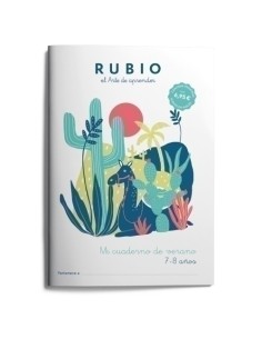 CUADERNO RUBIO A4 VERANO 7-8 - Pack de 5 unidades