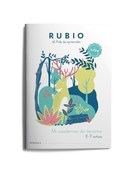 CUADERNO RUBIO A4 VERANO 8-9 - Pack de 5 unidades