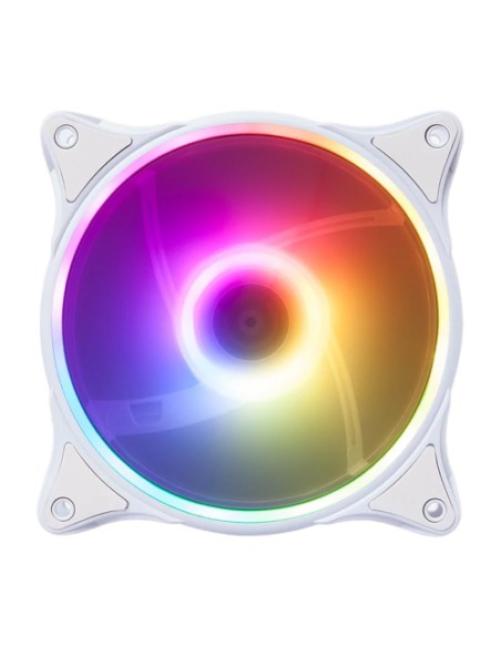 N18 ARGB Carcasa del ordenador Ventilador 12 cm Blanco