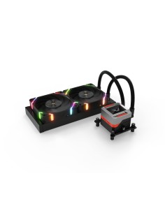 VK-AIOSY240B sistema de refrigeración para ordenador Procesador Sistema de refrigeración líquida todo en uno Negro