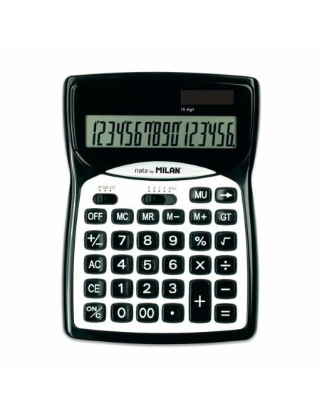 152016BL calculadora Bolsillo Calculadora básica Negro, Blanco